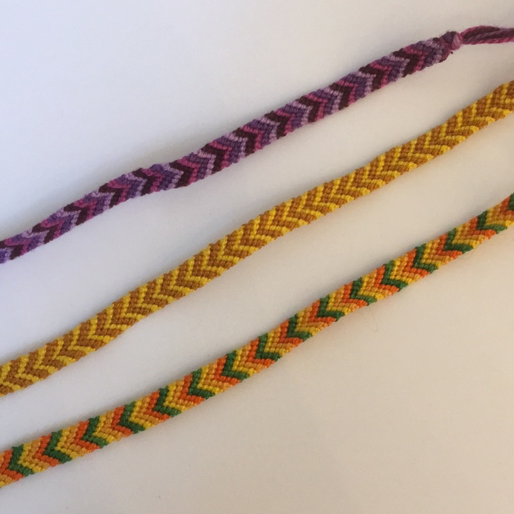Chevron bracelets